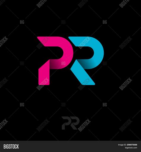 pr logo public vector photo  trial bigstock