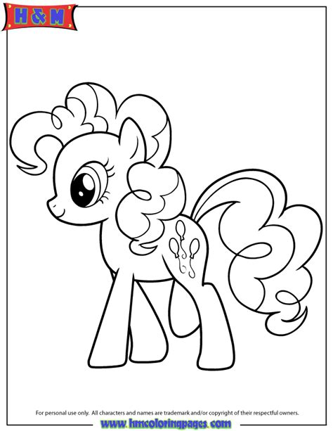 pinkie pie coloring page coloring home