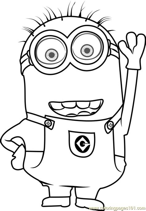tom coloring page  kids  minions printable coloring pages