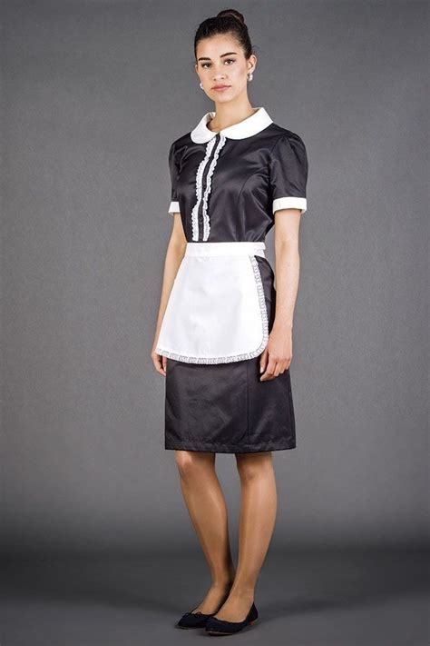 Waiter Uniform Maid Uniform Sissy Dress Maid Dress Leather Outfit