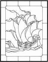 Glass Stained Patterns Designs Coloring Embroidery Nautical Sailing Machine Pattern Publications Dover Pages Mosaic Projects Colouring Run Library Welcome Doverpublications sketch template