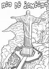 Brazil Coloring Pages Printable Print Color Books sketch template