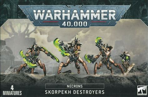 skorpekh destroyers canoptek plasmacyte indomitus necrons warhammer  ebay