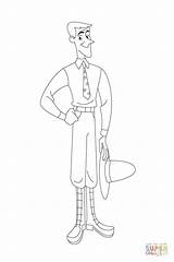 Hat Man Yellow Coloring Pages George Draw Curious Needs Printable Cartoon Drawings Printables sketch template