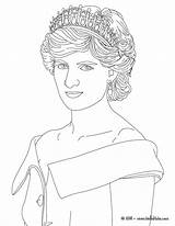 Princesa Gales Ausmalbilder Colouring Königin Hellokids Ausmalen sketch template