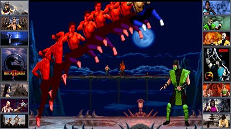 Johnny Cage S Unuseable Red Shadow Flying Kick Youtube