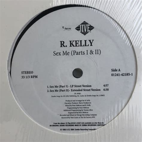 【中古・used】r Kelly 12 Sex Me PartsⅠandⅡ Dj機材アナログレコード専門店otairecord