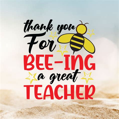 bee ing  great teacher masterbundles