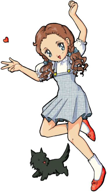 Cute Wizard Of Oz Art Dorothy Toto By Aenanna The
