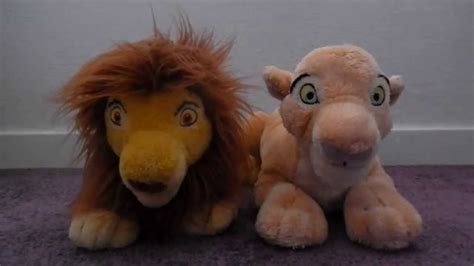 Lion King Wdw Adult Simba And Nala Plush Review Youtube