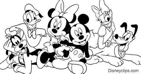 printable mickey mouse friends coloring pages disneyclipscom
