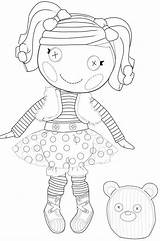 Lalaloopsy Pages Coloring Kids Printables Mittens Stuff Fluff Print Girls Printable Color Colouring Girl Lala Other Puzzles Loopsy Make Activities sketch template