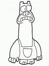 Chowder Coloring Pages Cartoon Drawing Network Choose Board Drawings sketch template