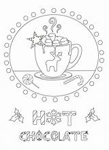 Coloring Chocolate Pages Printable Hot Charmers Little Color Seahawks Sheets Getcolorings Cocoa Years Christmas Adult Getdrawings Patriots Cool sketch template