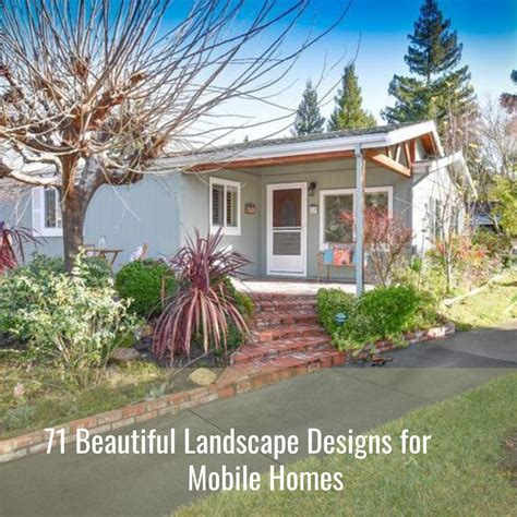 beautiful landscape designs  mobile homes mobile home landscaping home landscaping