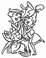Jetsons Coloring Pages Jetson Printable sketch template