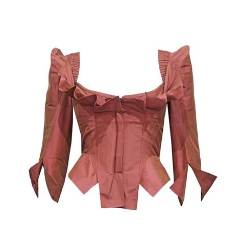 1990s vivienne westwood silk taffeta corset for shoplook in 2019 fashion