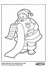 Coloring List Christmas Pages Kidloland Printable Santas Worksheets sketch template