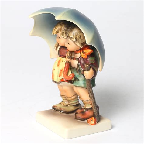bilder foer  maria innocentia hummel figurin keramik stormy weather goebel tyskland