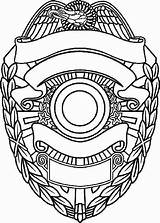 Badge Police Clip Drawing Template Clipart Correctional Shield Officer Coloring Eagle Detective Printable Yahoo Badges Pages Templates Search Facilities Sheriff sketch template