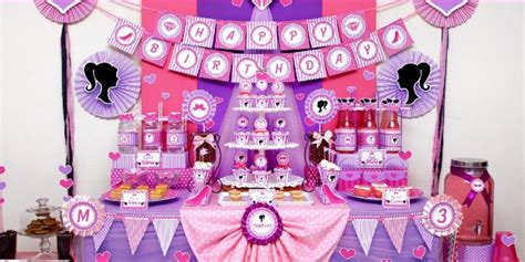 barbie theme birthday party ideas