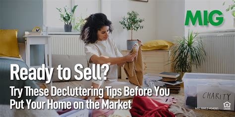 ready to sell try these decluttering tips before you put your home on