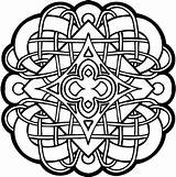 Celtic Coloring Pages Printable Symbol Designs Decal Mandala Tribal 0004w Adults Cross Vinyl Personalize Sticker Line Color Decals Adult Colouring sketch template
