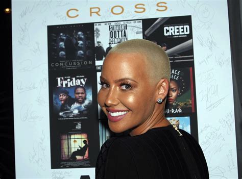 amber rose from oscars 2016 party pics e news