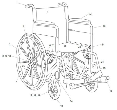 fixed frame wheelchair parts finder direct supply