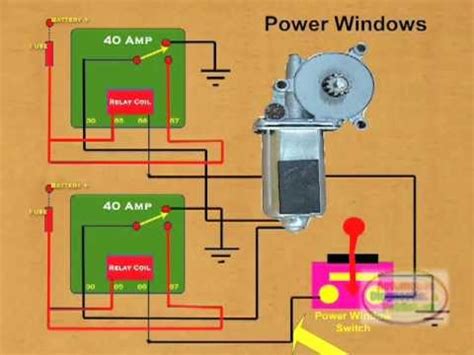 universal power window wiring diagram collection faceitsaloncom