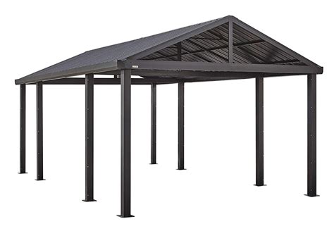 sojag    samara carport  aluminum frame   high galvanized steel roof  easy