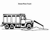 Plow Trucks sketch template