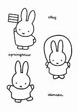 Miffy Coloring Pages Coloringpages1001 Pro Guetsbook Place Website sketch template