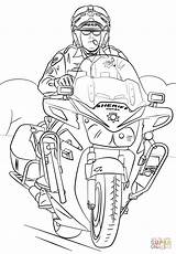 Coloring Motorcycle Sheriff Pages Swat Officer Police Fbi Printable Drawing Car Truck Team Template Categories sketch template