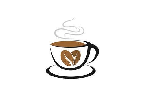 coffee logo graphic  skyacegraphic creative fabrica