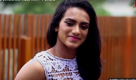 P V Sindhu Posing For The Jfw Photoshoot Indian