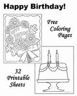 Birthday Coloring Pages Happy Kids Sheets Printable Raising Colouring Raisingourkids Holiday Worksheets Books sketch template