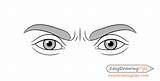 Eyes Angry Drawing Draw Step Eye Expressions Shading Add sketch template