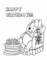 Birthday Coloring Happy Pages Pooh Winnie Wars Star Color Cake Bear Colouring First Boy Hmcoloringpages Printable Getdrawings Print Getcolorings sketch template