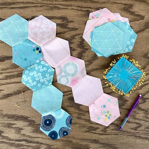 english paper piecing hexagon patchwork english paper