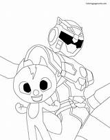 Miniforce Ranger Sammy Lucy Imprimer Coloriages Gratuitement sketch template