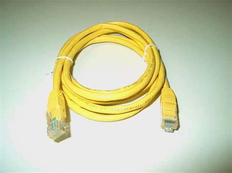 lange  lan kabel gelb mtr ethernetkabel netzwerk patchkabel