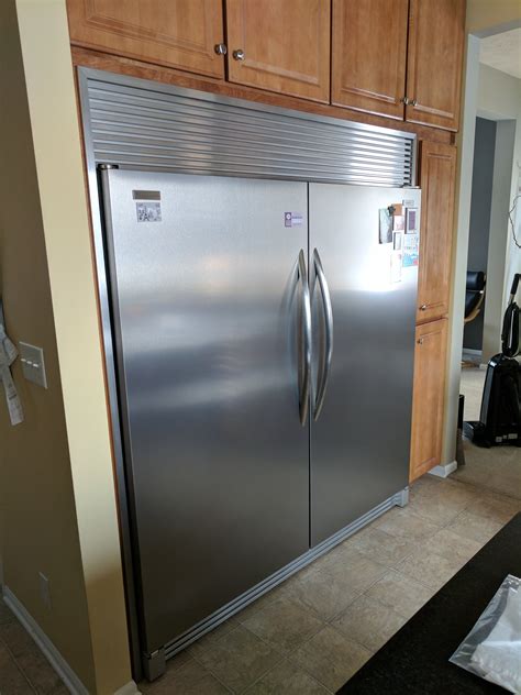 loud frigidaire professional fridge freezer combo rappliances