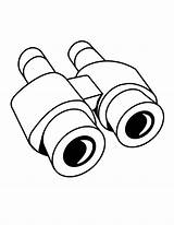 Clipart Binoculars Cartoon Coloring Clip Pages Kids Camping Cliparts Drawing Printable Binocular Line Colouring Library Number 2021 Webstockreview sketch template