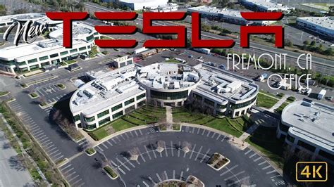 tesla fremont  office building youtube