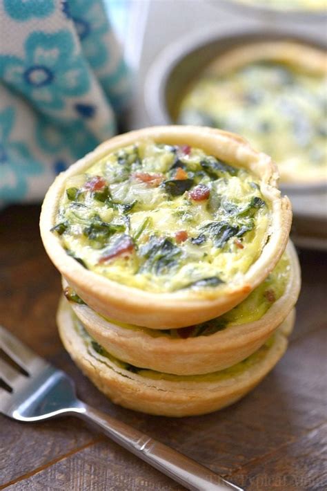 easy mini quiche recipe  typical mom