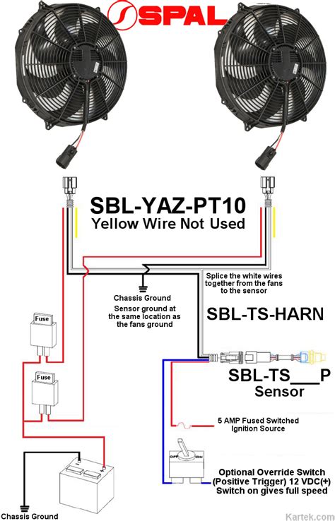 dual fan wiring diagram