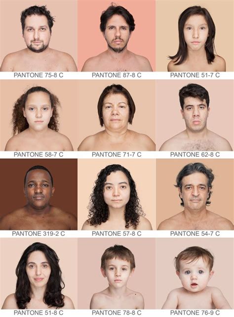 las personas no son blancas ni negras mira los colores de piel catalogadas en 2019 piel