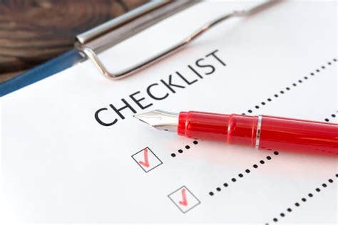 complete financial checklist    parent passes  fedsmithcom
