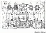 Tempio Templo Temple Egipto Tempel Egitto Egypte Egizi Coloriage Cinese Antico Colorkid Dibujo Malvorlagen Colorir Muraglia Grande ägypten Antigo Stampare sketch template